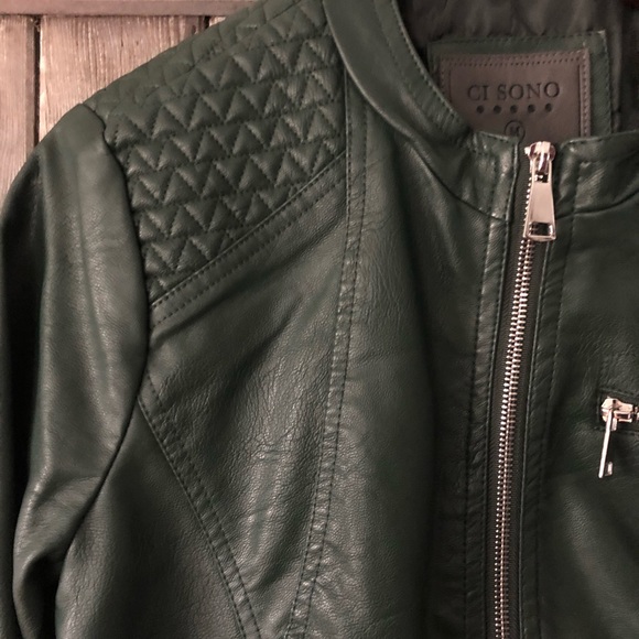 Ci Sono Vegan Leather Jacket - Picture 2 of 8